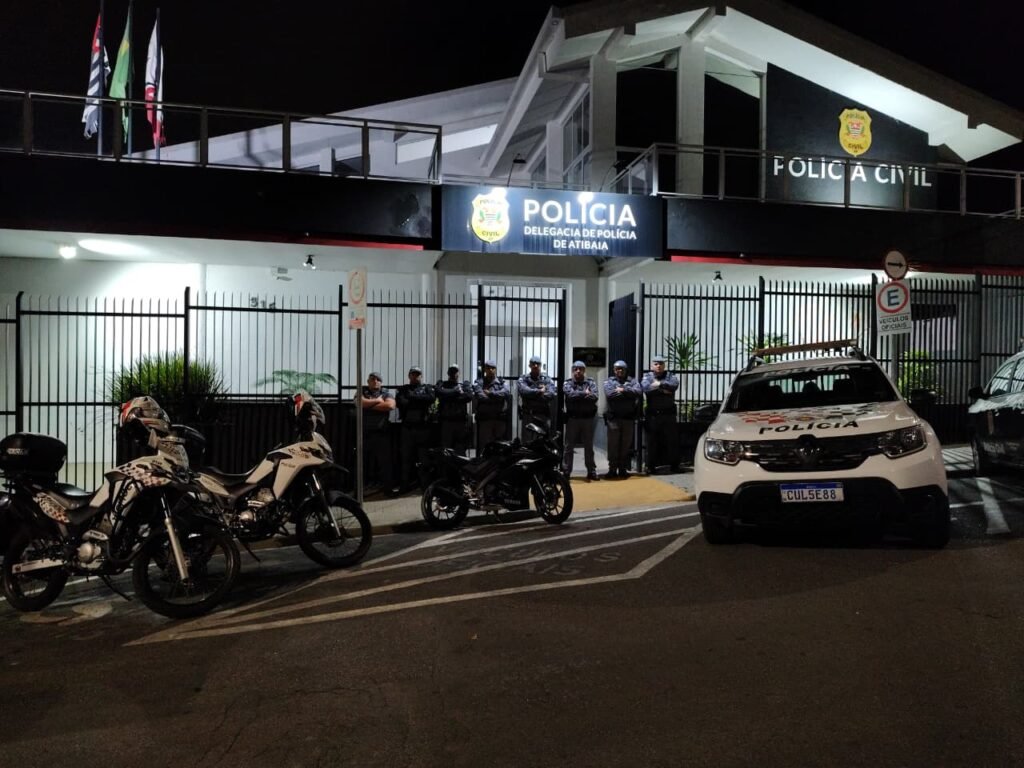 Delegacia de polícia de Atibaia.