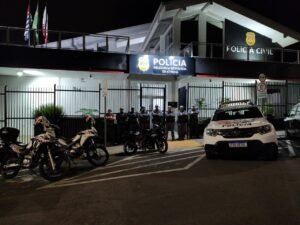 Delegacia de polícia de Atibaia.