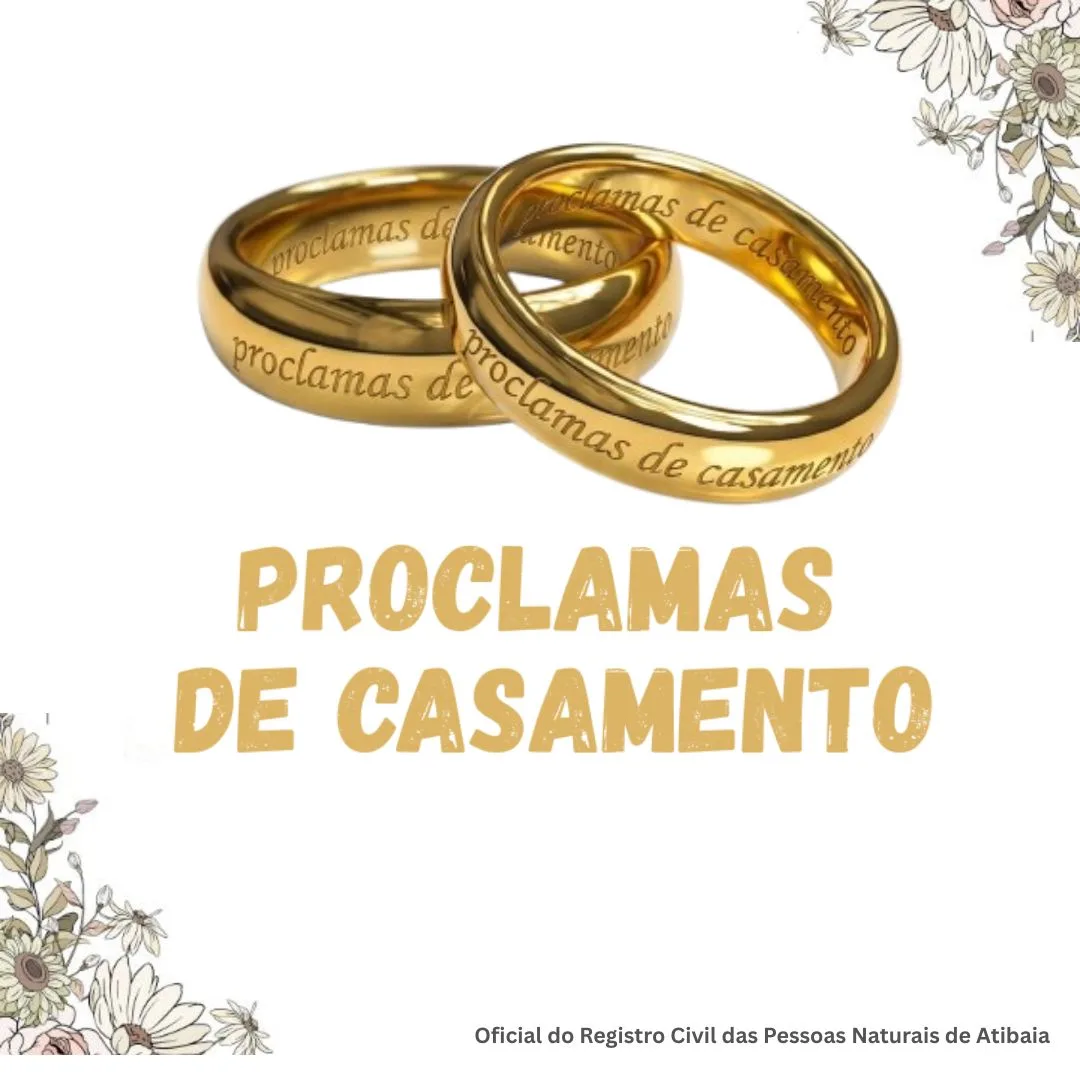 casamento em Atibaia - proclamas de casamento