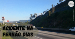 acidente na rodovia Fernão Dias