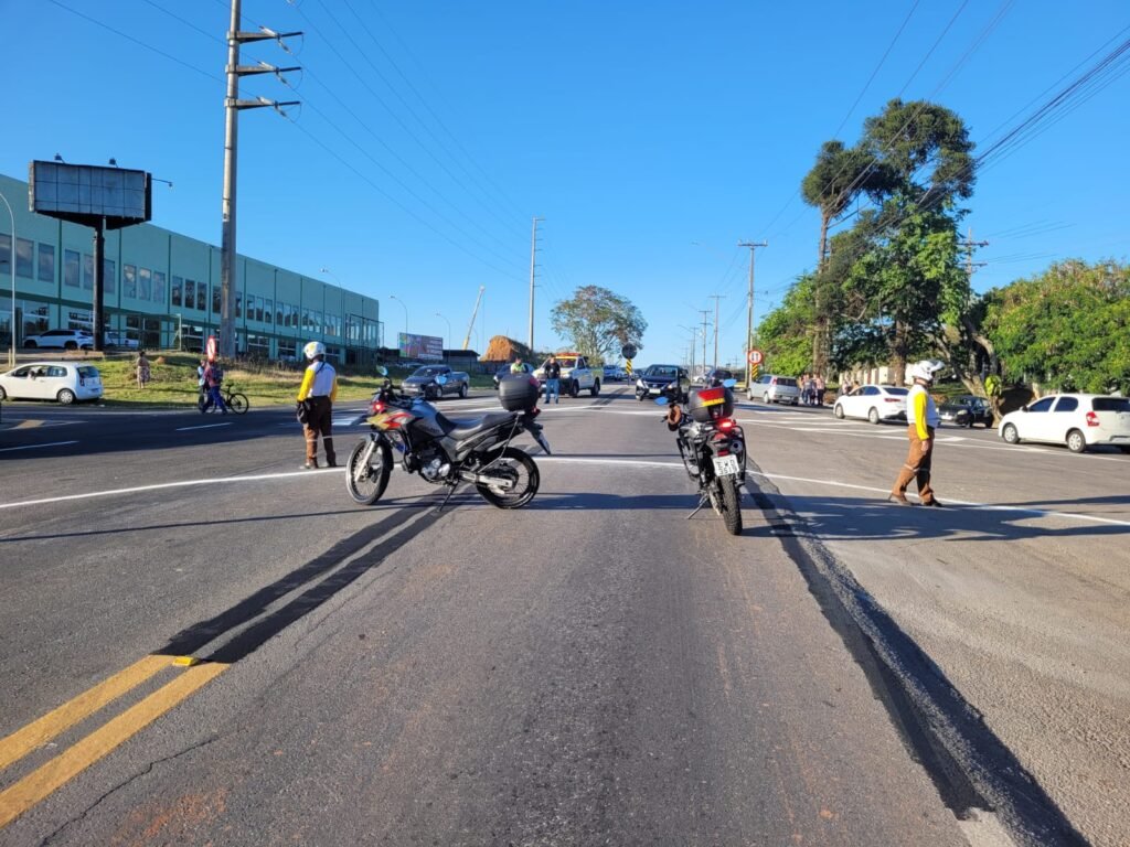 DER realiza nova sinalização na Rodovia Capitão Bardoino para melhorar o acesso ao Parque dos Estados