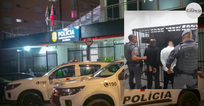 Polícia Militar prendeu dois indivíduos por roubo em Atibaia.