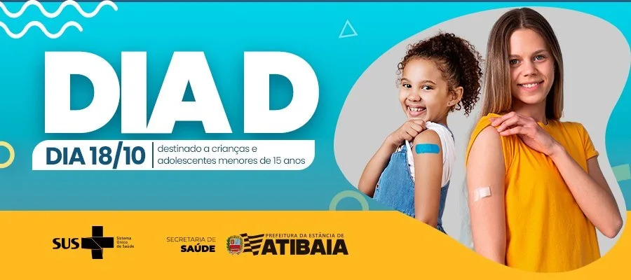Prefeitura de Atibaia vacinação 