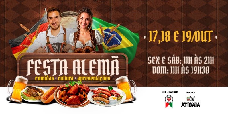 Parque Edmundo Zanoni recebe a Festa Alemã com entrada gratuita e atrações para toda a família