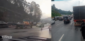 acidente na rodovia Fernão Dias