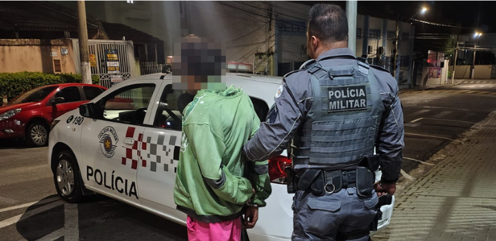 Polícia Militar prende indivíduo por tráfico de drogas em Piracaia.