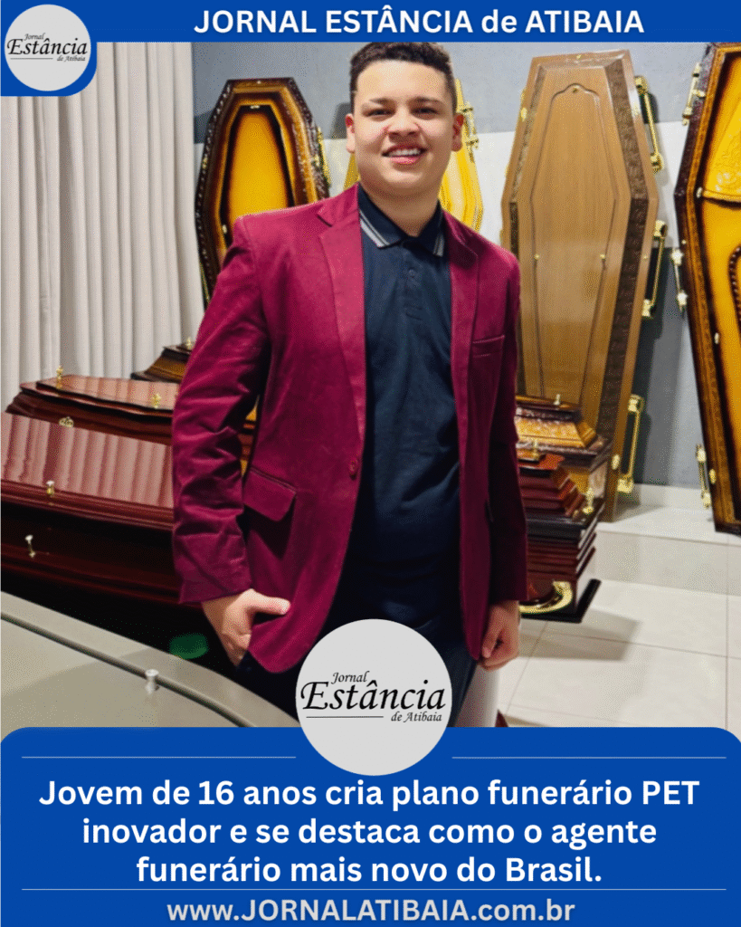 Enzo Leme, da funerária Leme