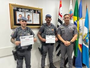 Policial do Mês em Atibaia