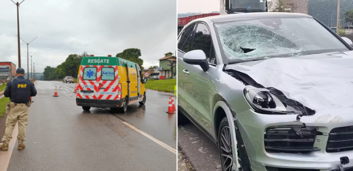 Idoso que morreu atropelado por Porsche