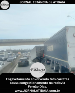 Acidente na rodovia Fernão Dias