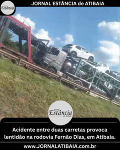acidente na rodovia Fernão Dias