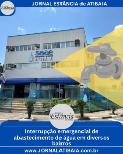 abastecimento de água em Atibaia