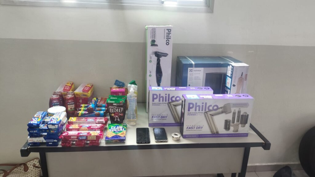 furto de eletrodomésticos em loja das Casas Bahia em Atibaia