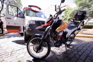 Acidente no bairro Maracanã em Atibaia