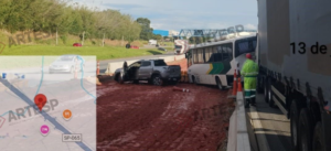 Rodovia Dom Pedro I, em Atibaia