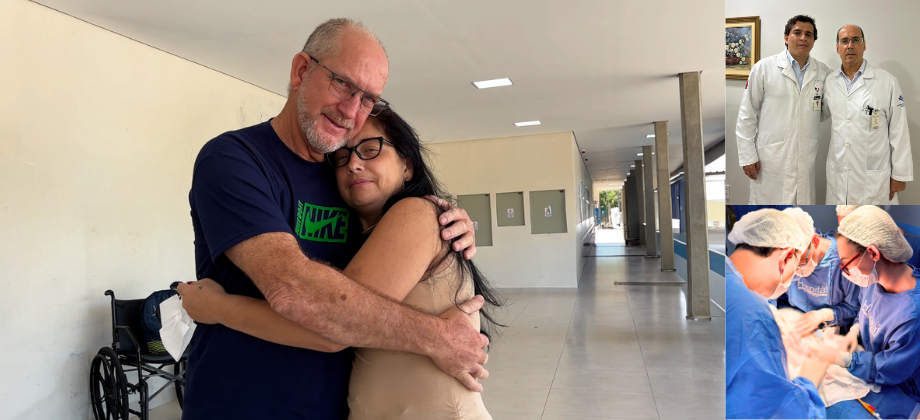 tio doa rim para sobrinha HUSF