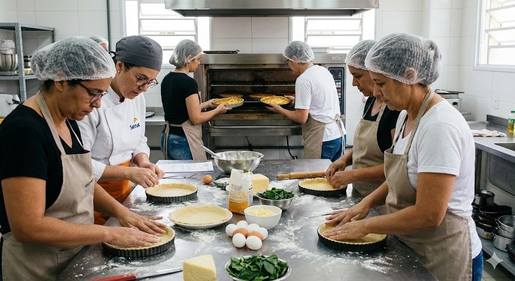 curso de Tortas e Quiches