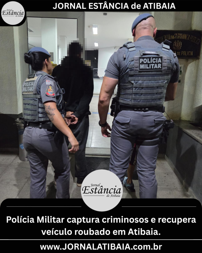 veículo roubado em Atibaia