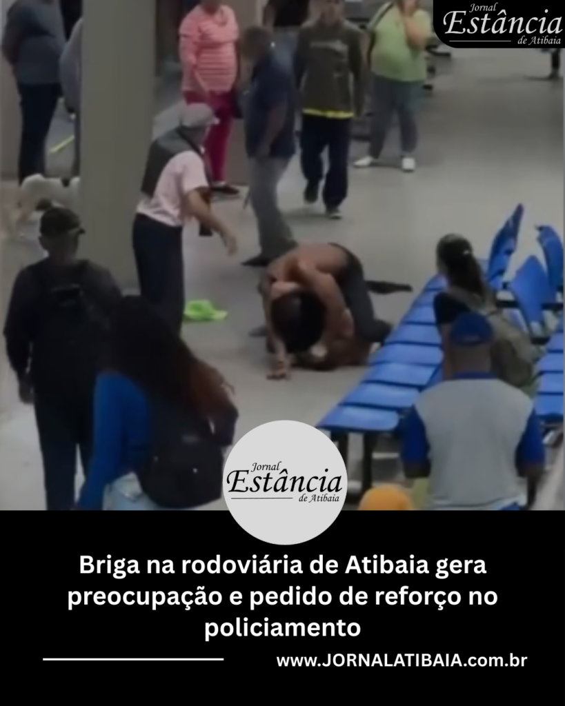 Briga na rodoviária de Atibaia
