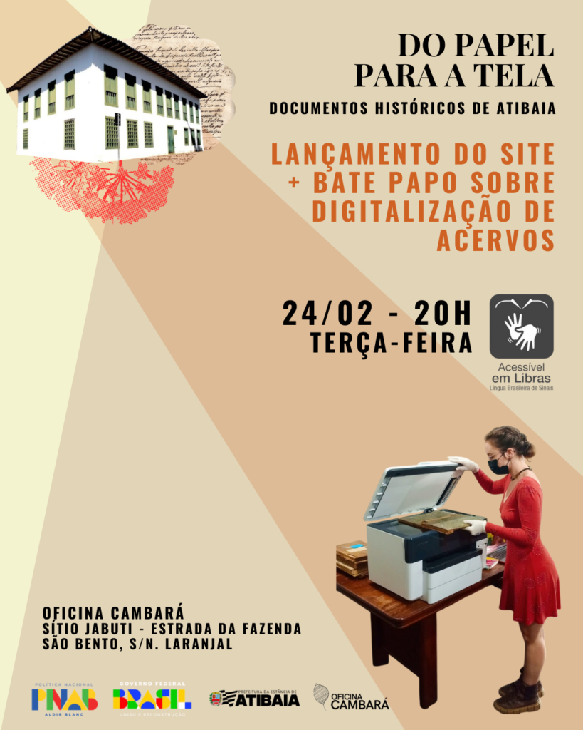 Projeto digitaliza documentos seculares de Atibaia