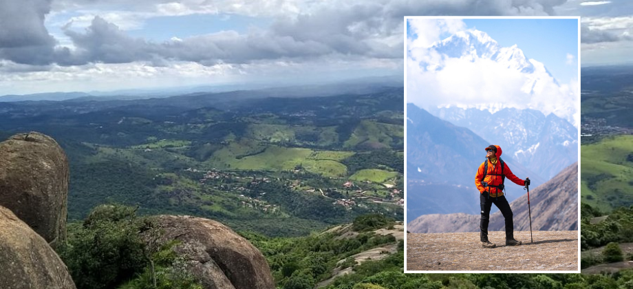 Trilha no Dia da Mulher, pedra grande Atibaia, Aretha Duarte