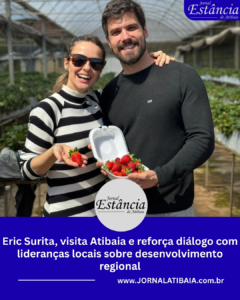 Eric Surita e sua esposa, Djessica Surita