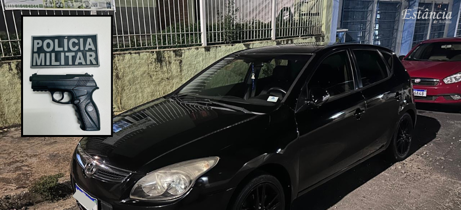 Tentativa de roubo de veículo termina com prisão em flagrante em Atibaia