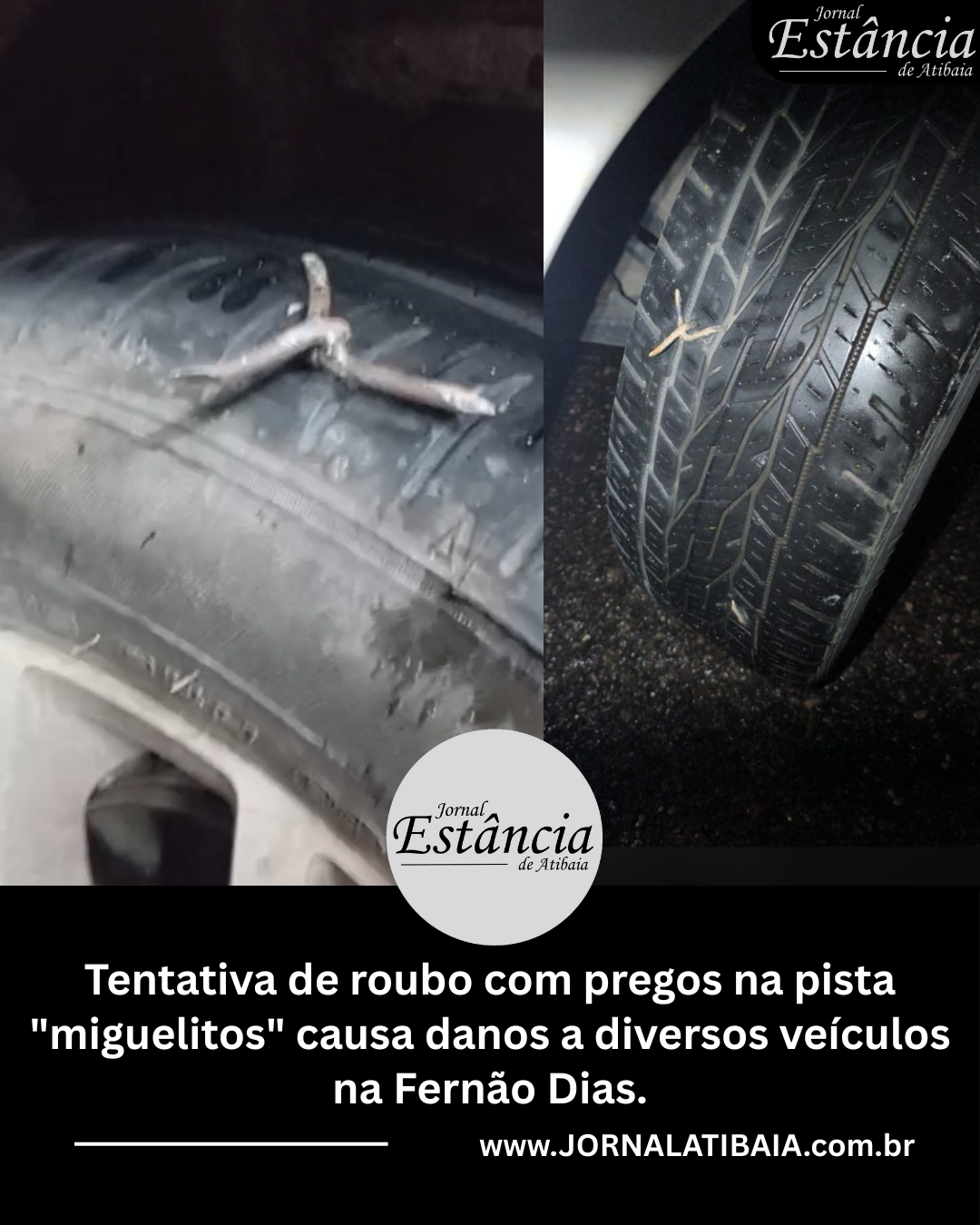 Tentativa de roubo na Fernão Dias.