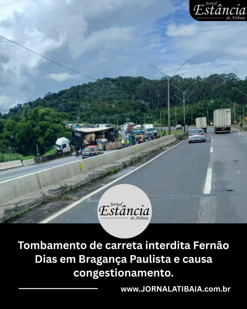Acidente na Rodovia Fernão Dias