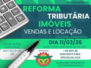 ACIA Atibaia, Reforma Tributária, imobiliário
