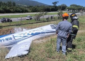 Avião que decolou de Bragança Paulista