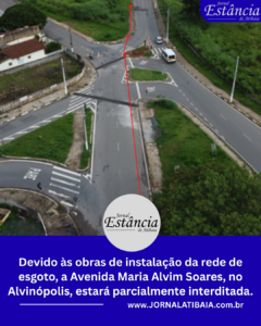 Avenida Maria Alvim Soares, no Alvinópolis