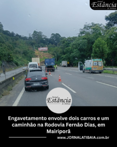 Acidente Rodovia Fernão Dias, em Mairipora