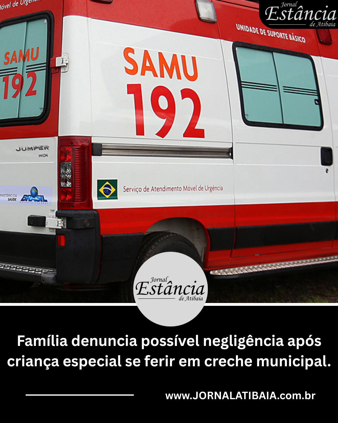 Família denuncia após criança especial se ferir em creche municipal.