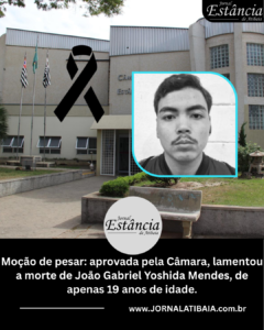 pesar: João Gabriel Yoshida Mendes