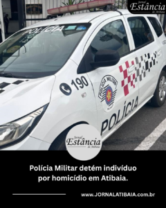 policia homicídio em Atibaia