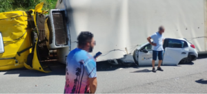 Acidente na Rodovia Fernão Dias