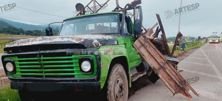 Acidente na Rodovia Dom Pedro I