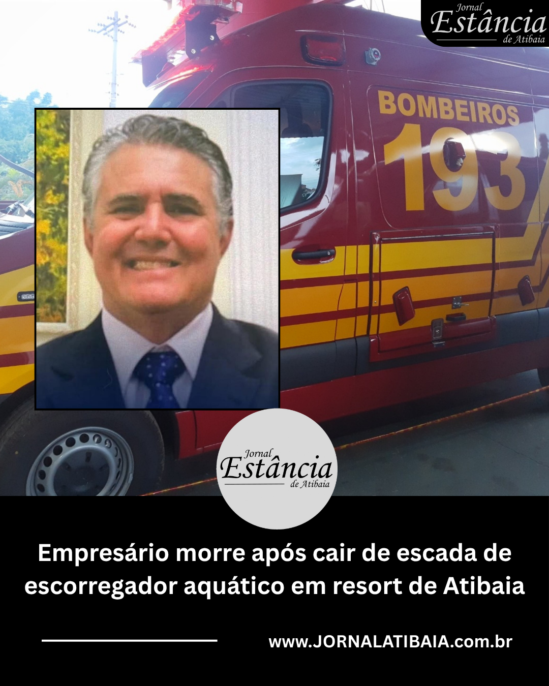 Empresário morre em resort de Atibaia