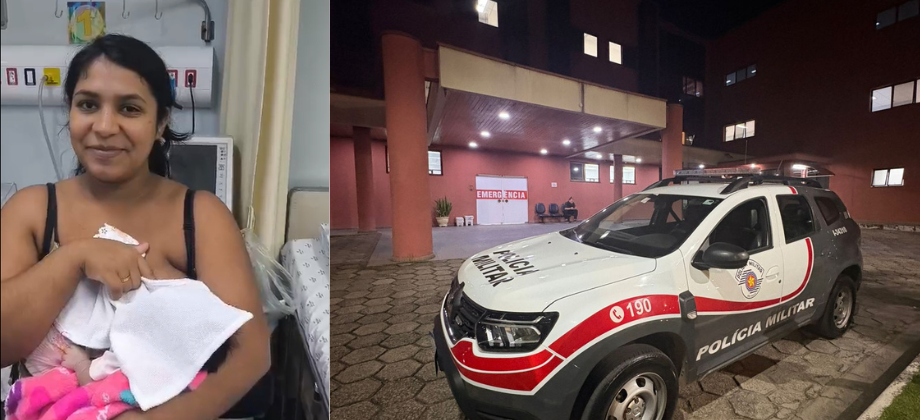 Polícia Militar salva recém-nascida