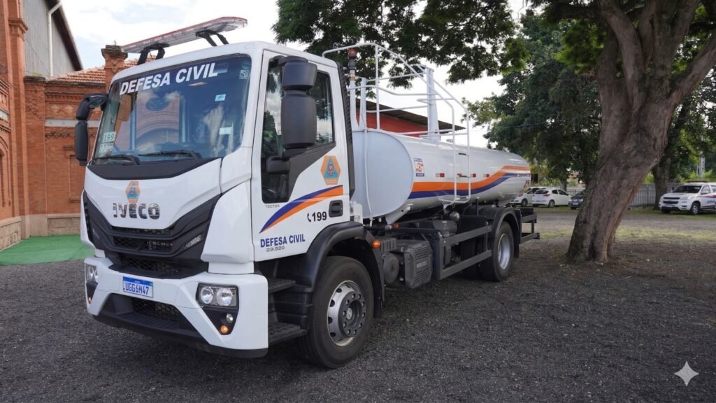 Atibaia, caminhão-pipa