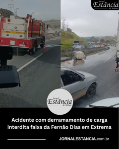 Acidente na Rodovia Fernão Dias