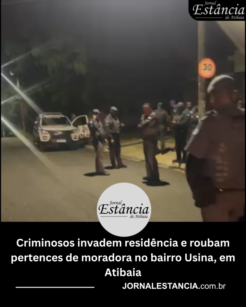 Roubo no bairro Usina, em Atibaia