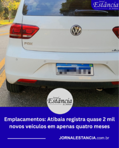 Emplacamentos: Atibaia