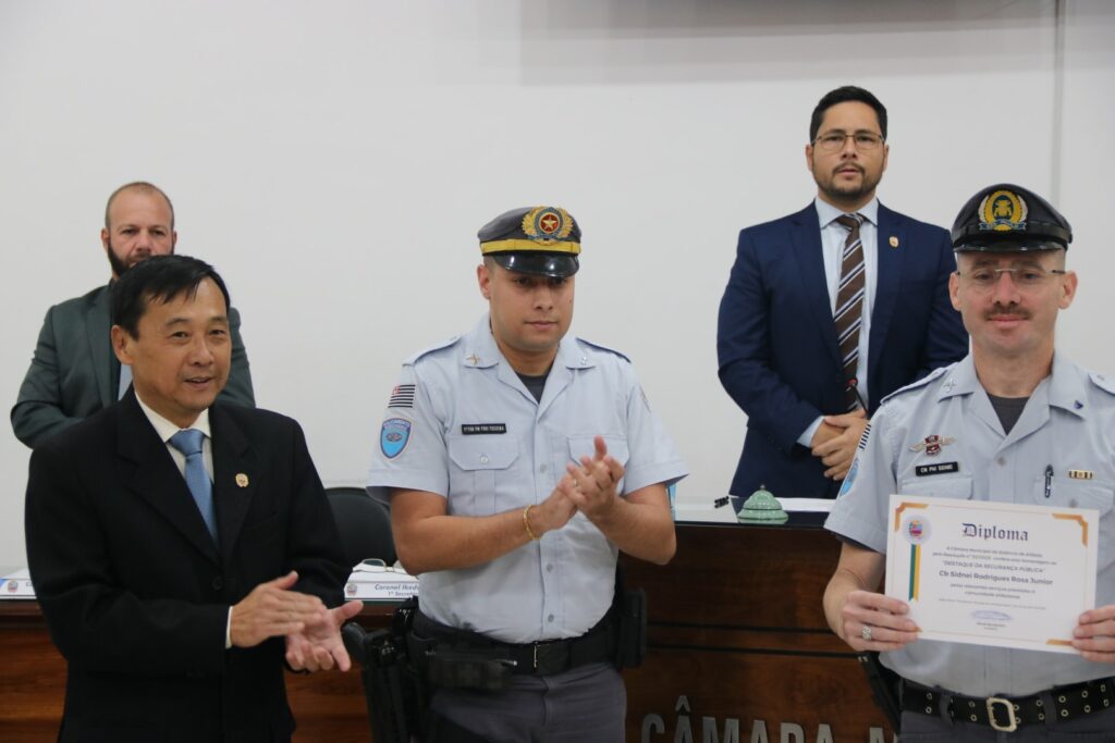 Cabo PM Sidnei Rosa Júnior, coronel Ikeda 