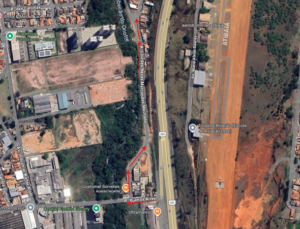 obras de rede de esgoto no Alvinópolis II