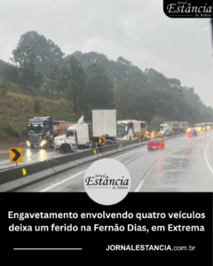Acidente na Fernão Dias, em Extrema