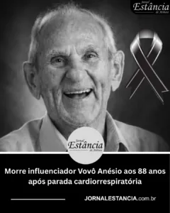 Morre influenciador Vovô Anésio aos 88 anos