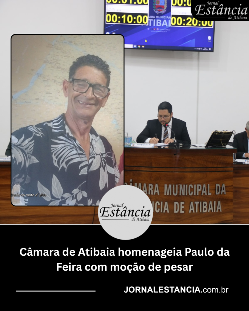 Câmara de Atibaia homenageia Paulo da Feira