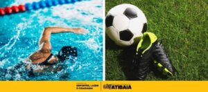 Prefeitura abre inscrições para aulas de natação e futebol voltadas ao público infantil